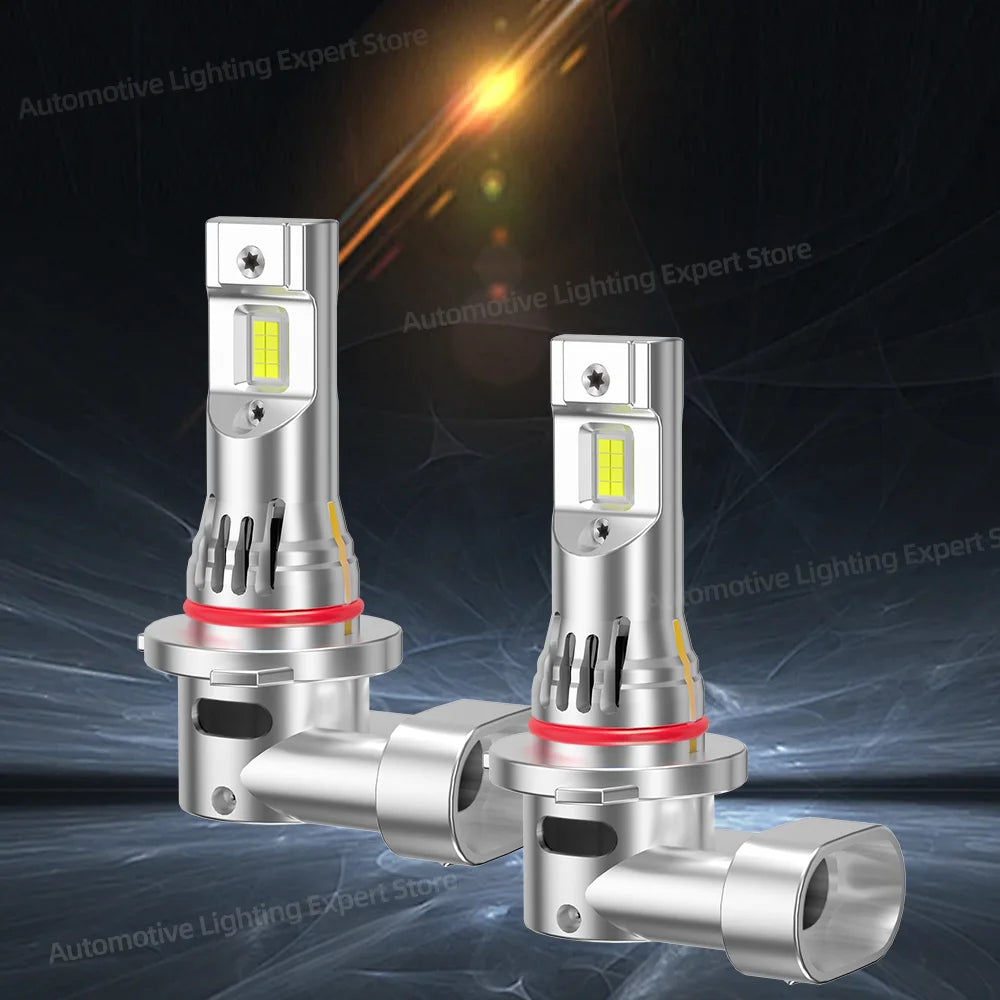 2/4Pcs LED Headlight Bulbs 180W Turbo Fan Car lamp For VOLVO V70 Mk II 285 2000-2007 2003 2004 2005 2006