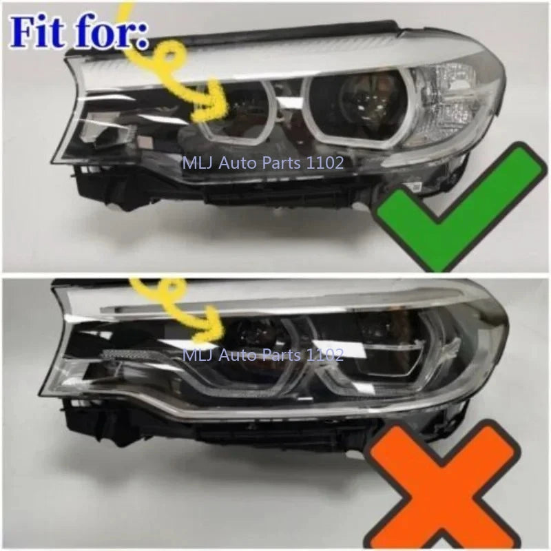 DRL Car Lamp Daytime Light Led Headlight Angle Eyes For BMW 5 Series G30 G38 2017 After for BMW G30