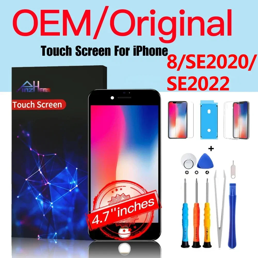 PINZHNEG High Quality Screen LCD OEM For iPhone SE 2020 8 PLUS 6 6S 7 Plus Display Incell Replacement Screen 10 Years Warranty