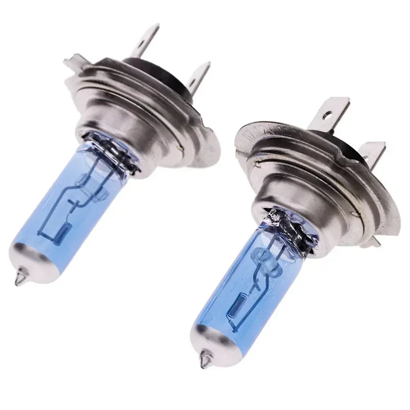 2Pcs Car Super LED Bulbs White 12V H1 H4 H7 Headlamps Kit 10