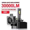 D2S LED Bulb 6000K 35W High Low Beam D1S D3S D4S Xenon Repla