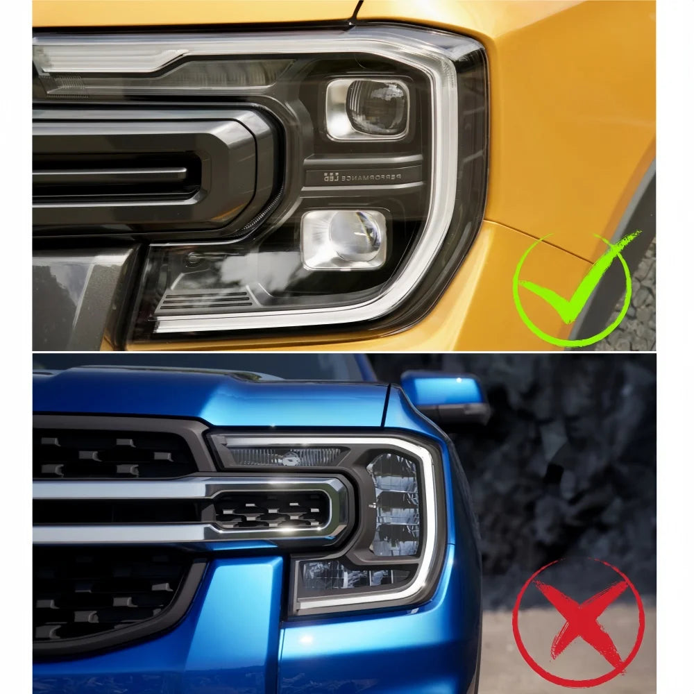 DRL Chips For Ford Ranger T9 2023 2024 Matrix Headlight Daytime Running Light Turn Signal Module Lightsource
