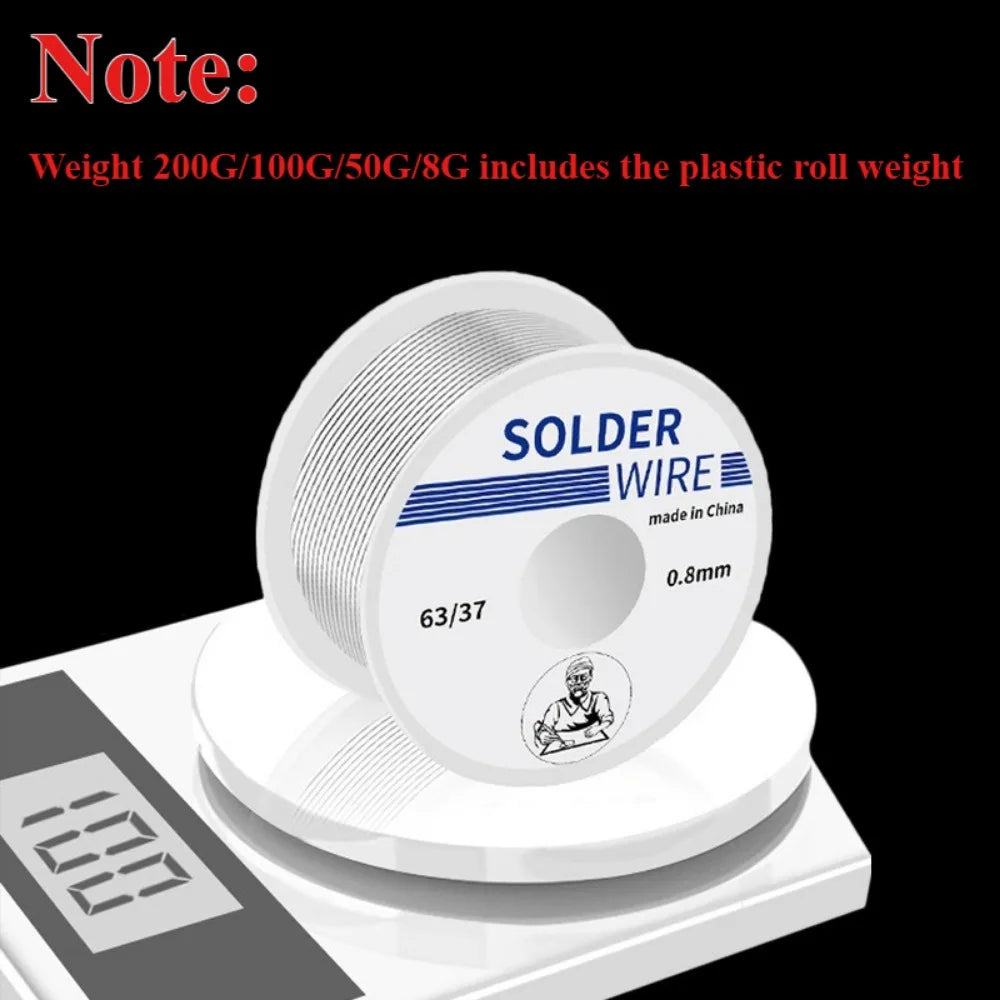 High Purity Soldering Wire 8g 50g 100g Mixed Tin Rosin Core 