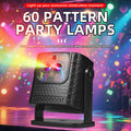 Mini 60 Patterns Projector Party Effect Lights DJ Disco Holi
