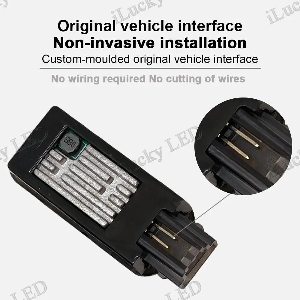 2PCS Car LED high-definition welcome light for Audi A1 A3 A4