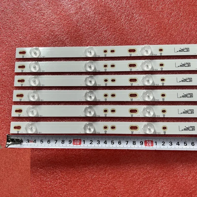 LED Backlight Strip for 12pcs LED Bar for 50put6400 50PUH6400 50PUF6061 500TT67 500TT68 V2