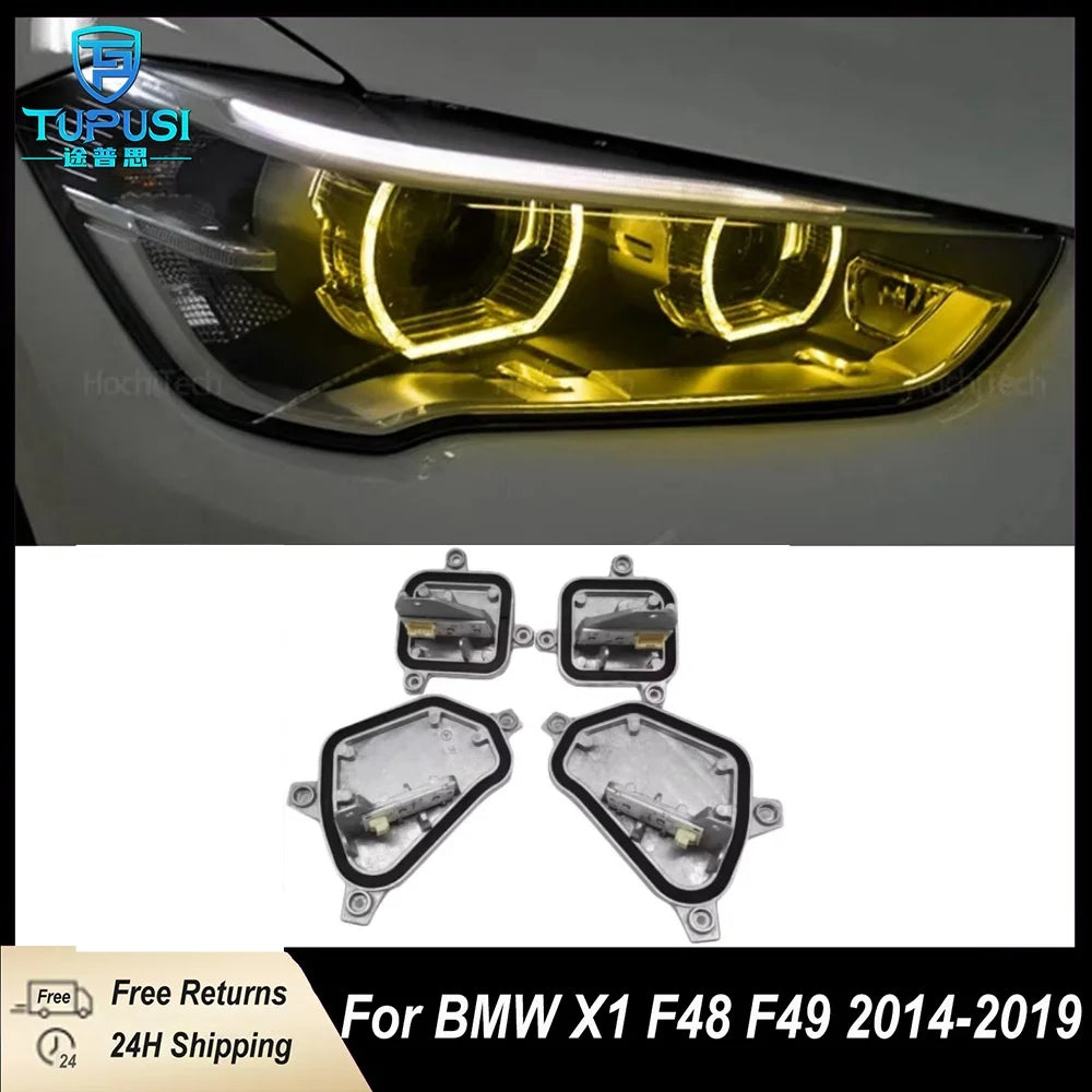 LED Headlight DRL Daytime Running Light Module LED Light For BMW X1 F48 F49 2014-2019 63117428789 63117428790