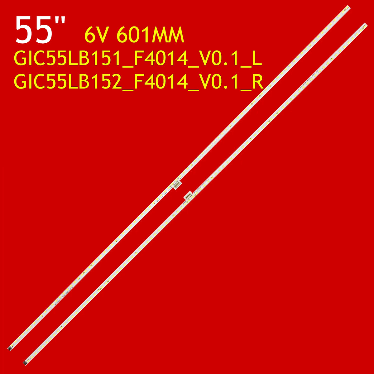 LED TV Backlight Strip for 55U8900C 4C-LB5588-ZM01L 4C-LB5588-ZM02L GIC55LB151_F4014_V0.1_L