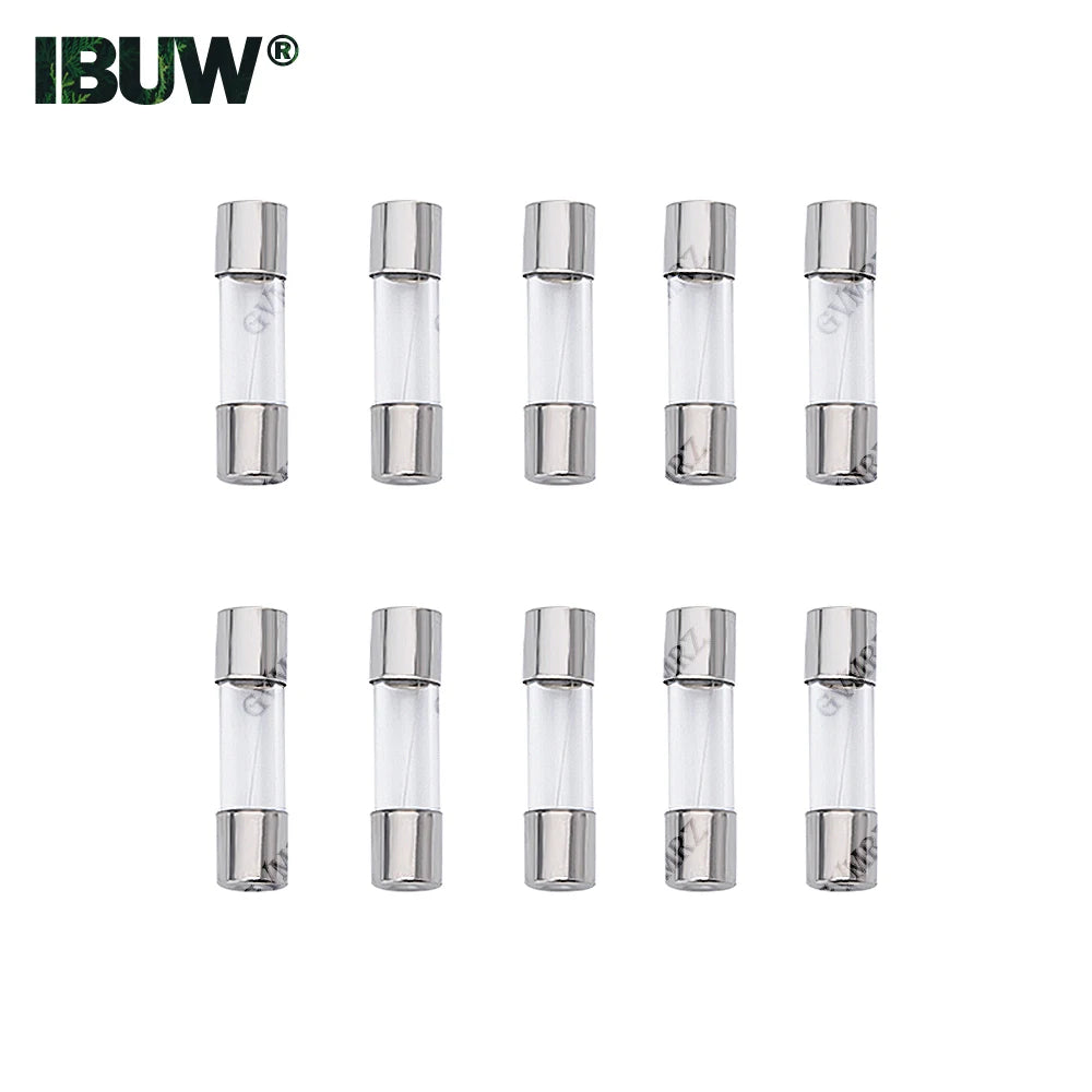 100pcs 5x20mm Quick Blow Glass Tube Fuse Assorted Kit Amp 0.