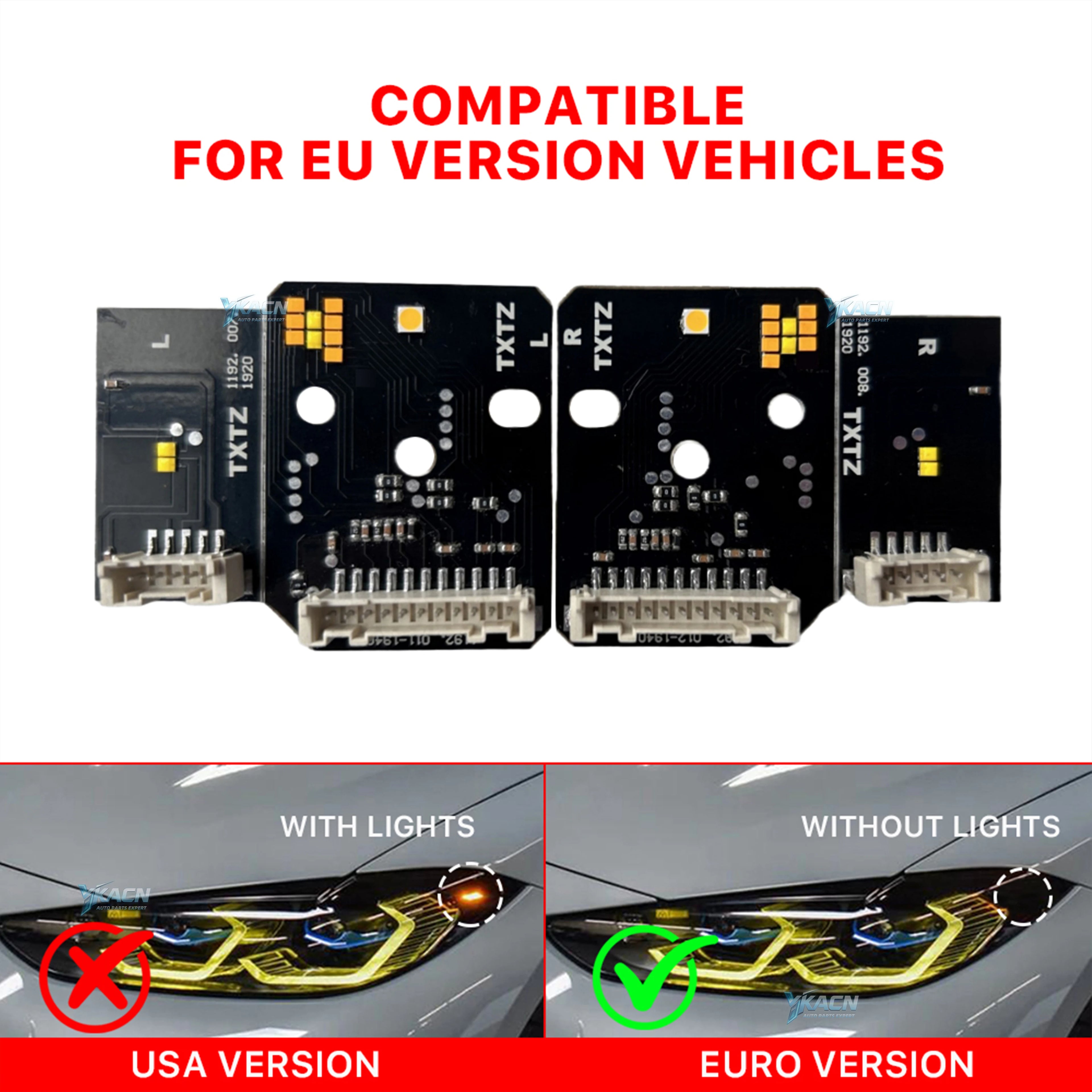 Angel Eyes DRL LED Module For BMW M3 M4 4 Series G80 G82 G83 G22 G23 G26 Laser Headlight Daytime Running