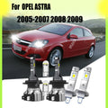 H1 H7 Waterproof LED Car Headlight 6000K White Set for Relia