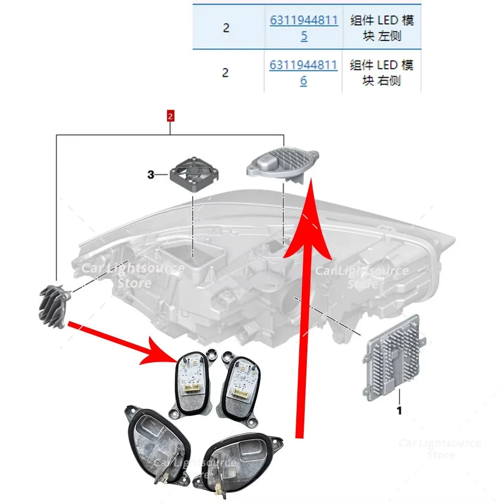 Angel Eye DRL Turn Signal Module For 2019-2023 BMW 1 2 Series F40 F44 LED Headlight Daytime Running Light for
