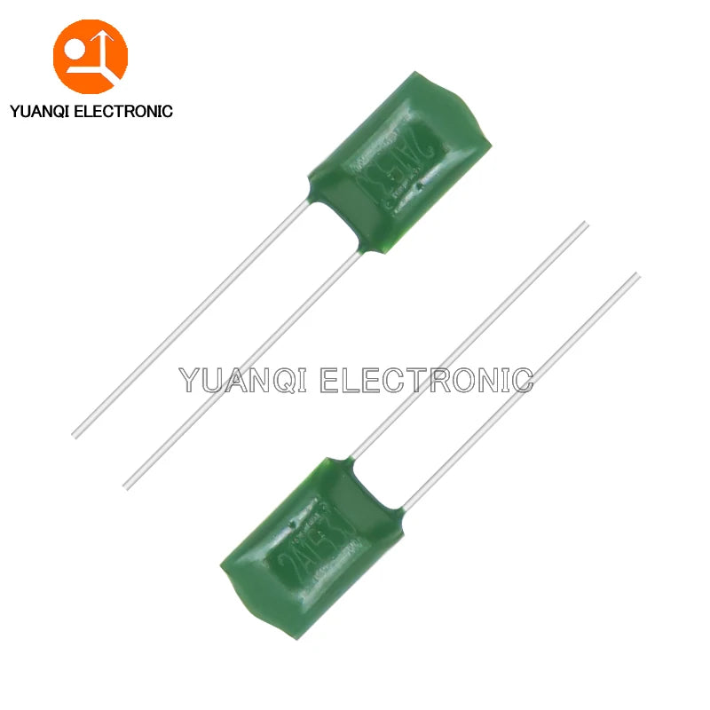 50PCS 100V Polyester Film Capacitor 330PF 470PF 560PF 102 22