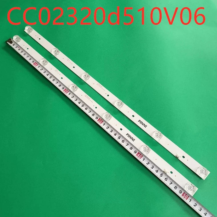 LED Backlight Strip for Retroiluminación led de 32 pulgadas MS-L2027 V1 HD-32R900 DEXP F32D7000C