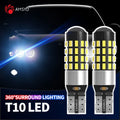 2pcs T10 W5W 194 501 Led Canbus No Error Car Interior Light 