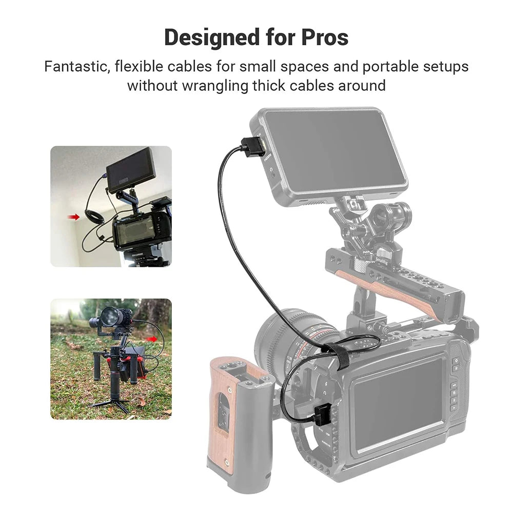 4K 60Hz 19+1 Core HD2.0 Cable Mini-HD/Micro-HD OD3.2 Ultra T