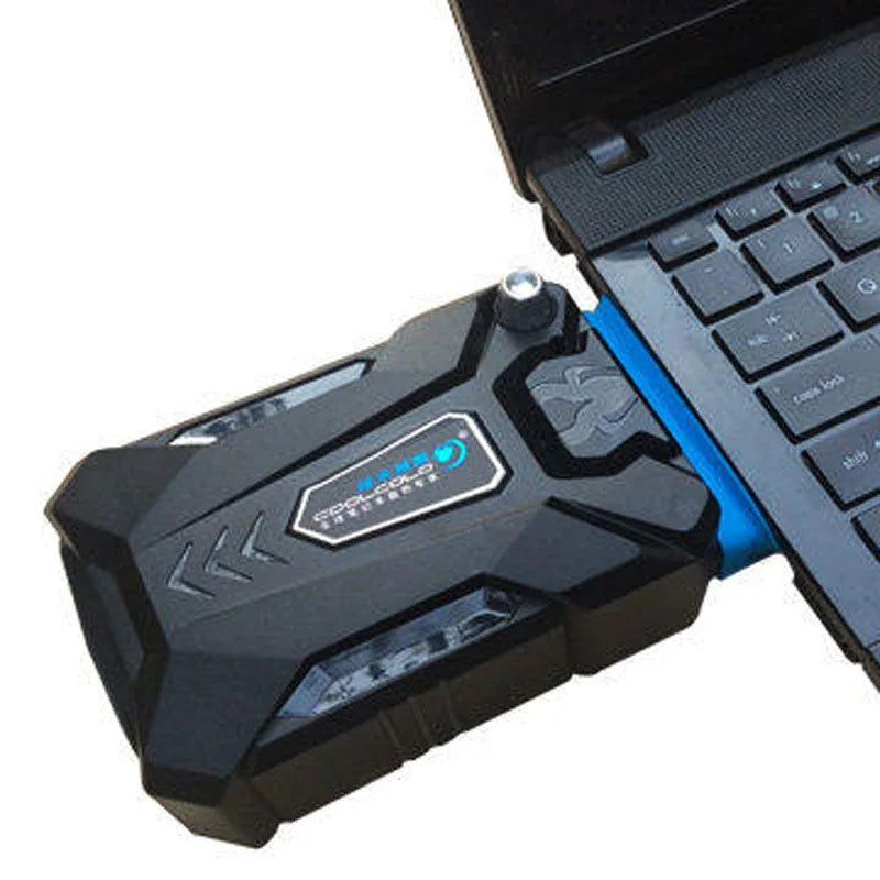 Vacuum Portable Laptop Cooler USB Air Cooler External Extrac