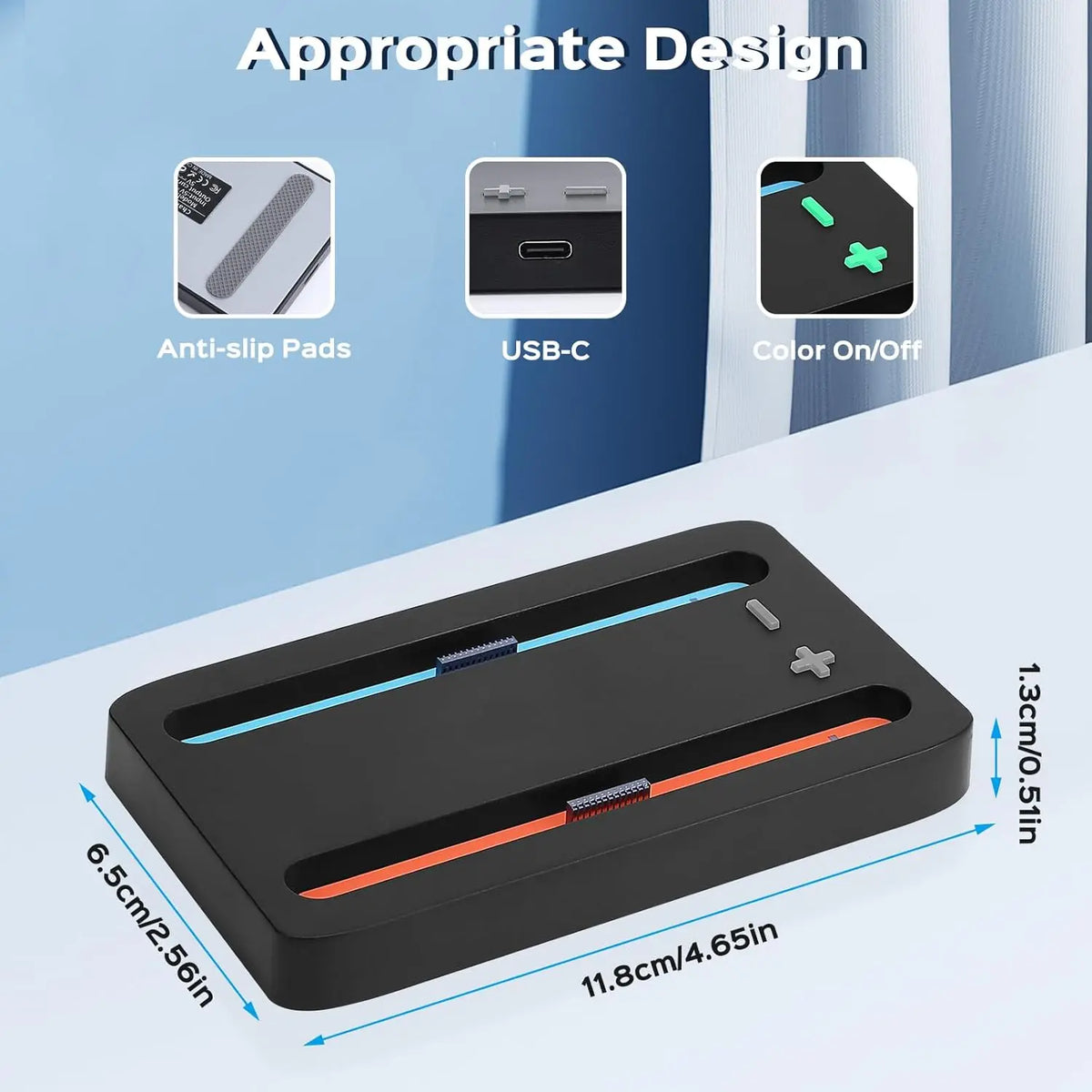 Charging Dock for Nintendo Switch 2 Joycons Dock Charger Sta