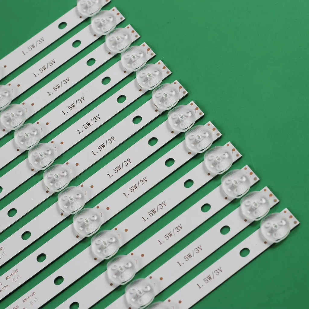 12pcs LED Backlight strip for Toshiba 49 TV 49L621U K490WDR 