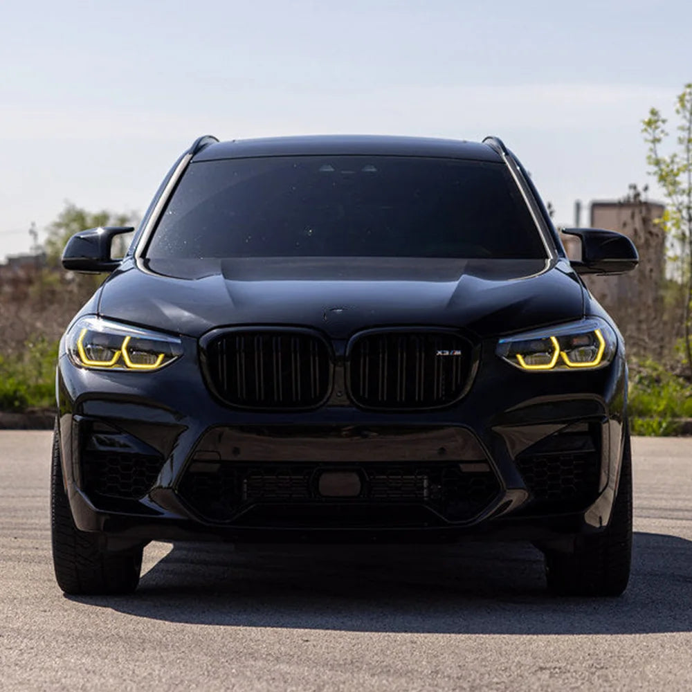 Angel Eyes DRL For BMW X3 X3M F97 G01 X4 X4M G02 Lemon Yellow Blue Daylight Module LED Boards Daytime Running