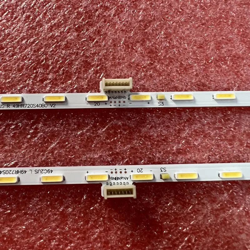 LED Backlight Strip for TCL U49C7006 49C2US R L 49HR720S40A0 49HR720S40B0 V2 4C-LB4940-HR05Q HR06Q