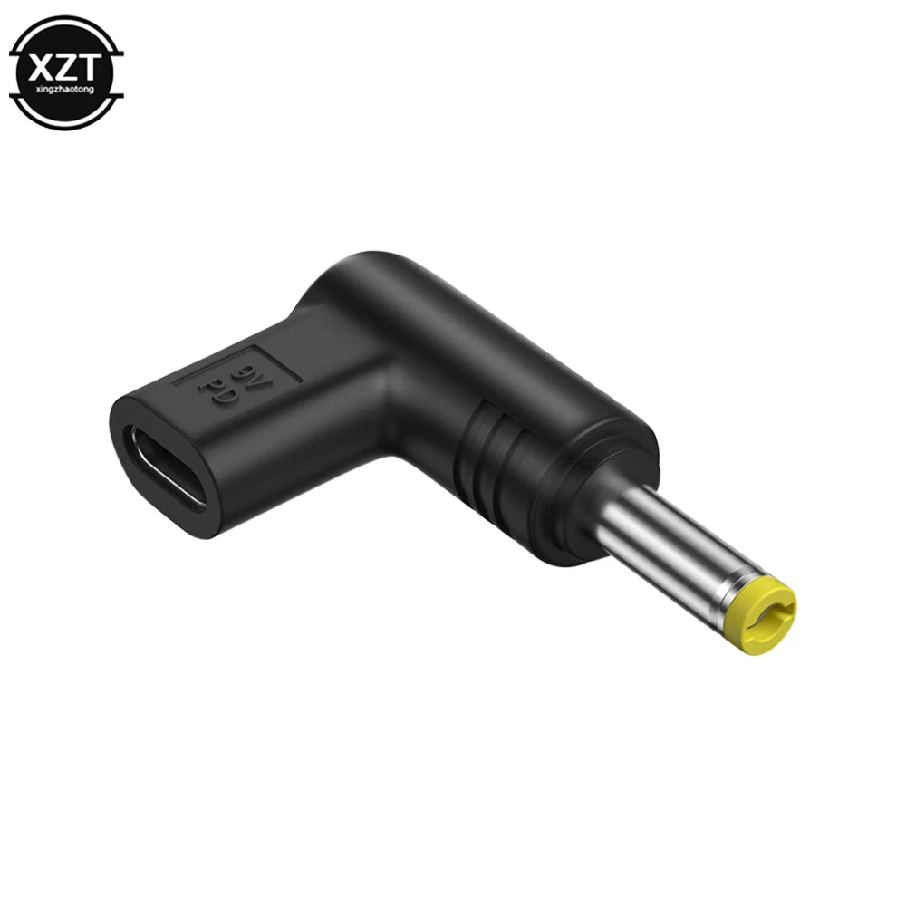 USB C PD to DC Power Connector Universal 5V 9V 12V 15V 19V T