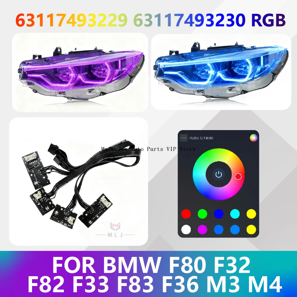 headlights on BMW F80/F82/F83 F32/F33/F36 M3 M4 OEM 63117493229 for BMW F36 F32 F80