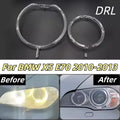 Headlight Angel Eyes Lamp Circle Ring Guide Plate for BMW E70 X5