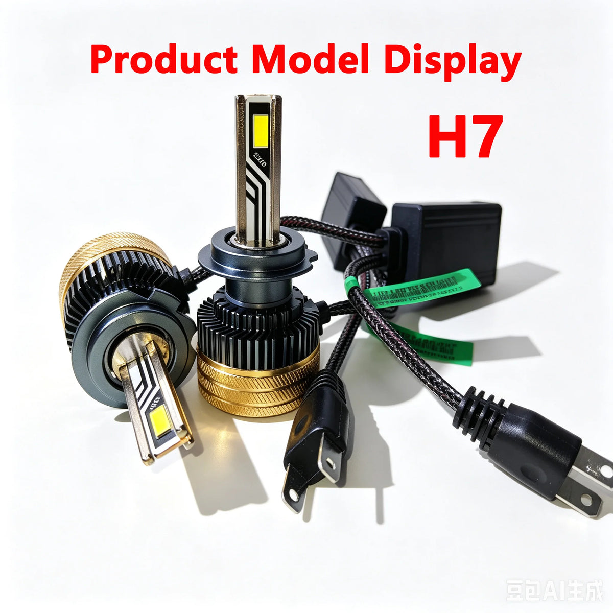 H7 H4 LED Headlight H8 H1 H11 9005 9006 9012 300W 50000LM LED Light Bulbs for Car Headlight Canbus With Turbo Lamps 12V 6000K