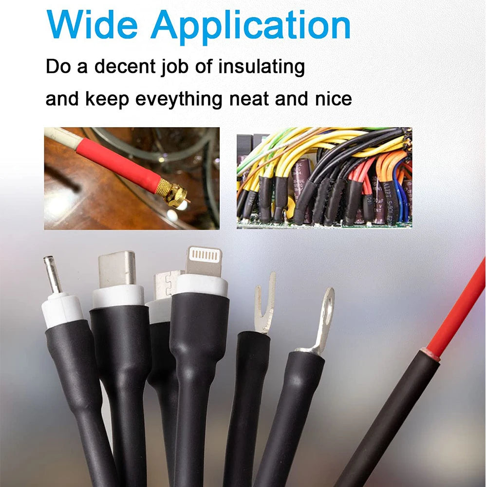 270 PCS Heat Shrink Tubing Kit 3 1 Ratio Adhesive Lined Mari