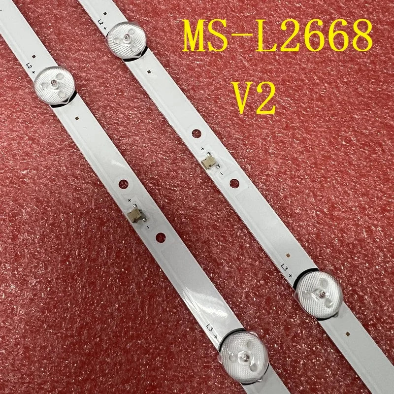 LED Backlight Strip for4LED For Telefunken TF-LED24S49T2 TF-24S50T2 MS-L2668 L2151 CX236DLEDM