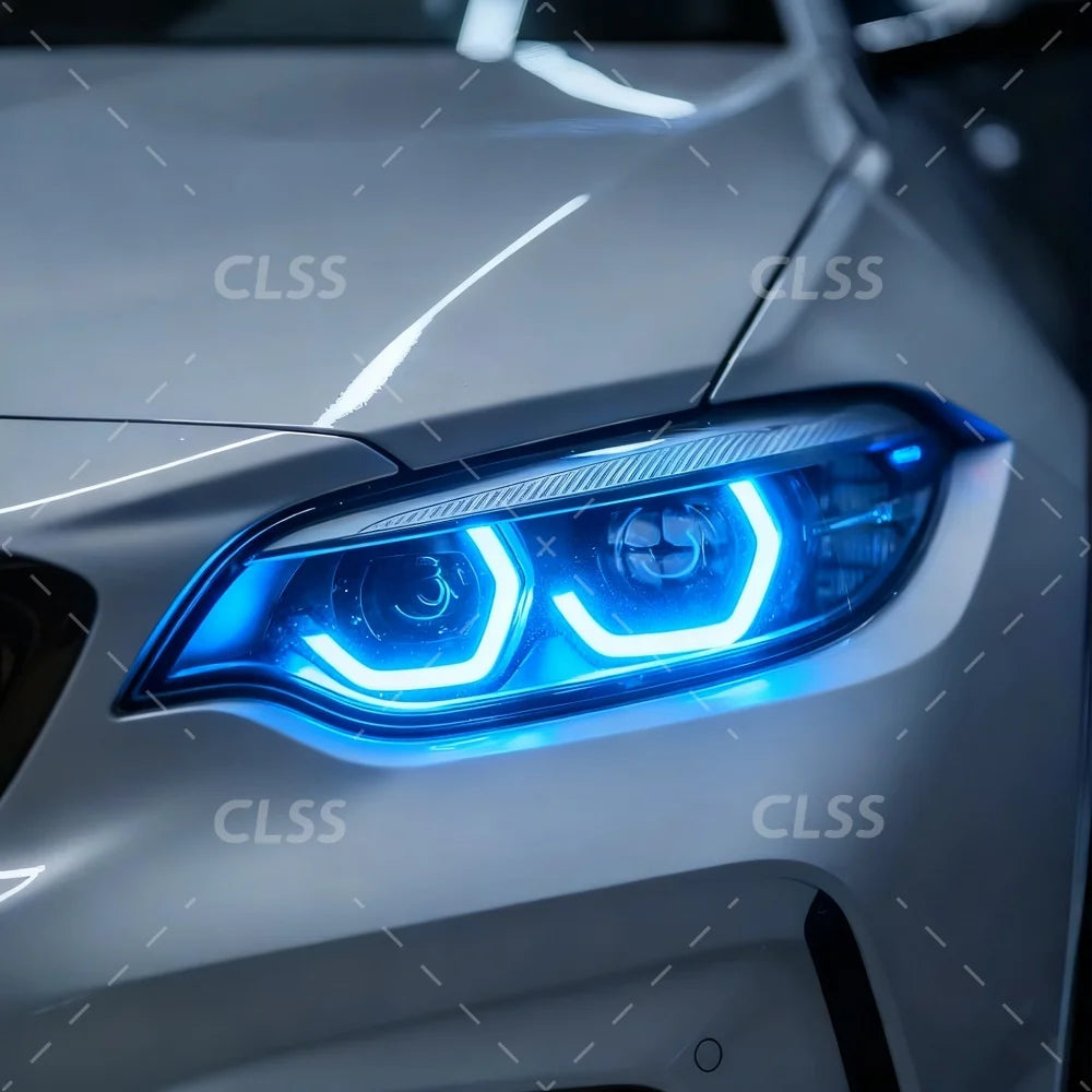 Angel Eyes DRL Module For BMW 2 Series F22 F23 F87 M2 LCI 2018-2021 LED Headlight Daytime Running Light
