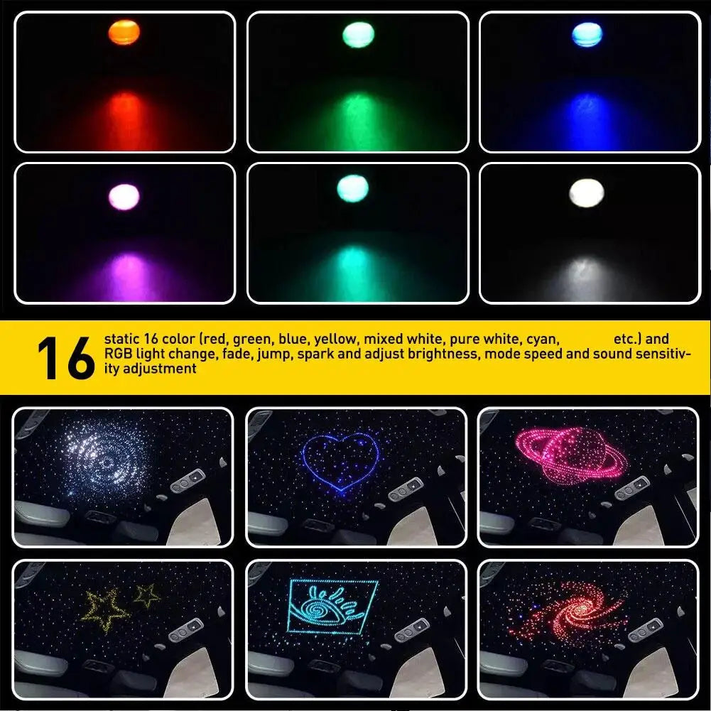 Car Starry Sky Light Auto Home Fiber Optic Lights Atmosphere