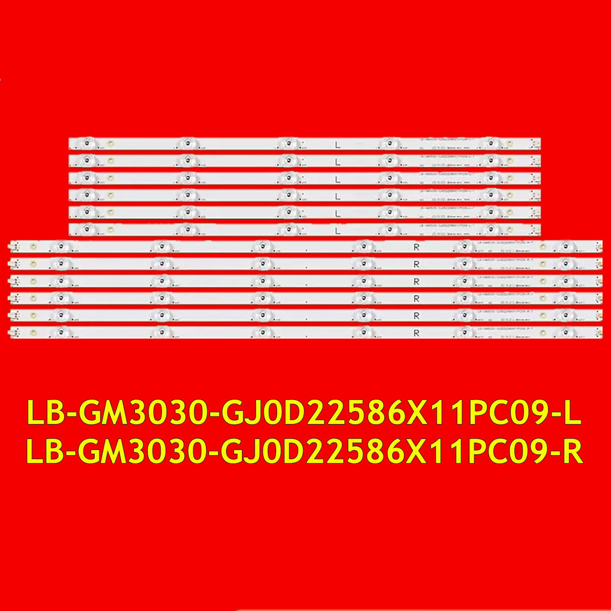 LED TV Backlight Strip for 58PUS7304/12 TPT580B5-U2T01.D REV.S02G LB-GM3030-GJ0D22586X11PC09-L