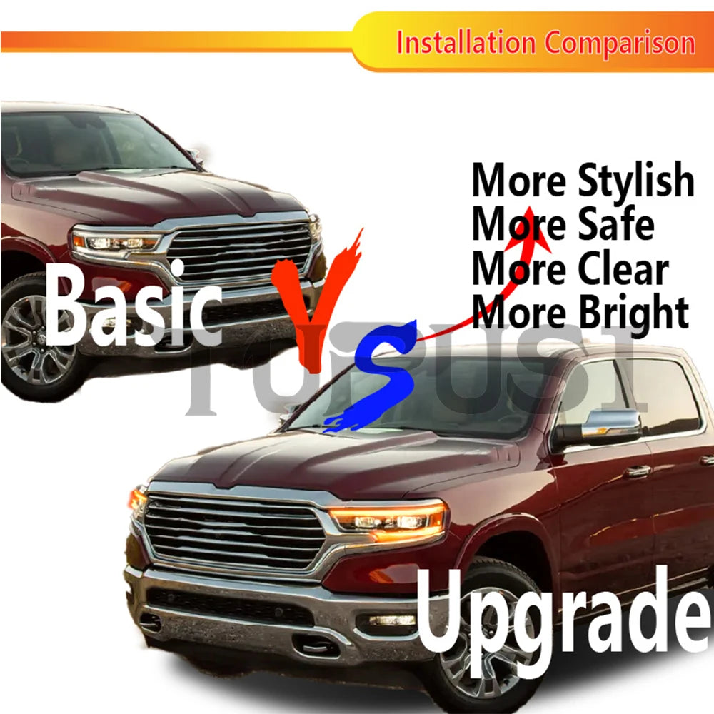 DRL Board Daytime Running Light Headlight Module Repair for Dodge