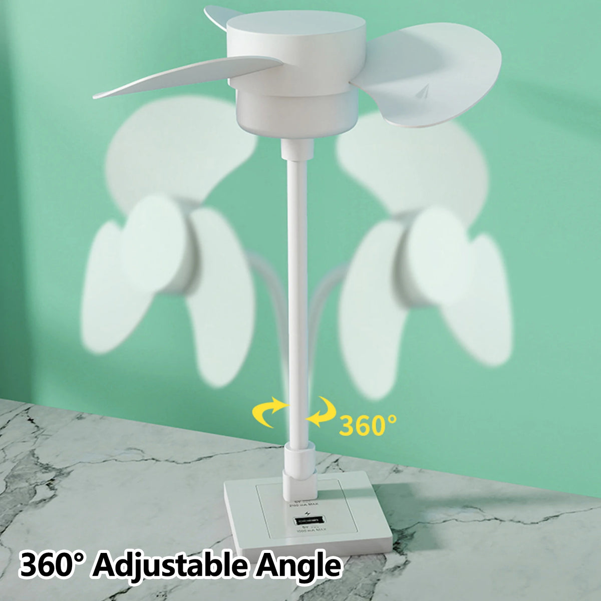 USB Flexible Fan Mini Portable Cooling Fans USB Powered for 