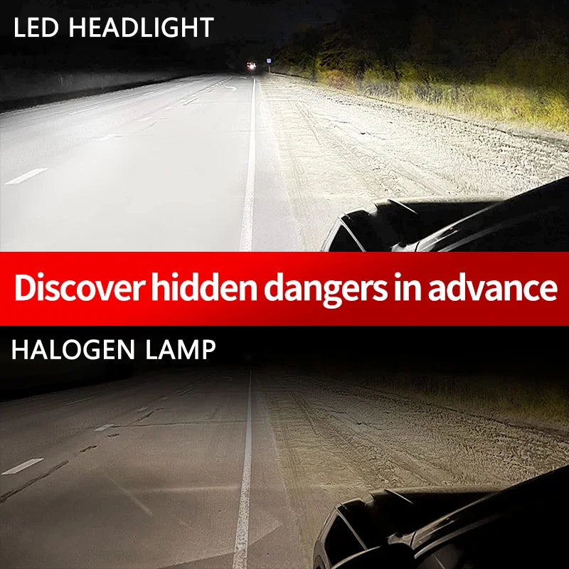 2PCS D5S LED Car Headlights Bulbs Turbo Lights D1S D2S/R D3S
