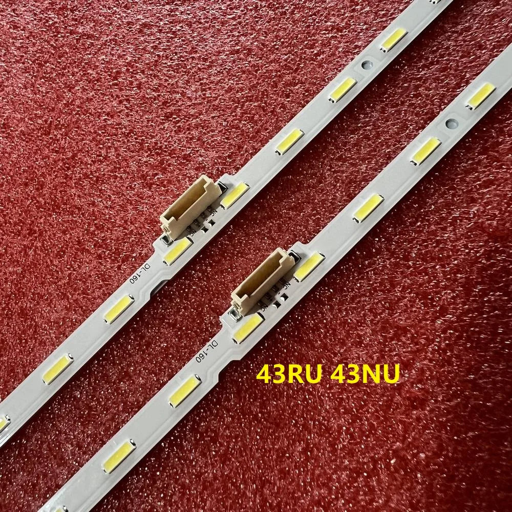 LED Strip For UA43RU7100K UE43NU7020 UE43NU7022K UE43RU7172 