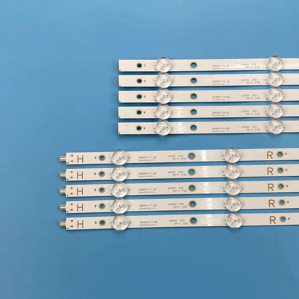 LED Backlight Strip for 49PUS7503 49PUS6162 49PUS6412 49PUS6803 LB49021 TT4906F LB49023 V1_00 V0_00