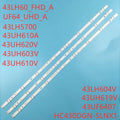 LED Backlight Strip for 3pcs x 43 inch LED Backlight for 43uh610A 43UF640V 43uh619v 43UH610V 43UH6030 UF64