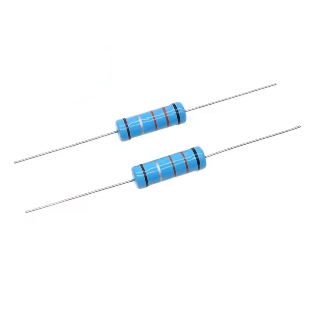 20pcs/lot 3W Metal Film Resistor 1% 0.1R-2.2M 2.2 10 100 150