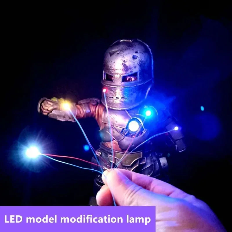 10pcs/Lot Wired Chip 30cm 3V Railway Model toys Scenes 0402 