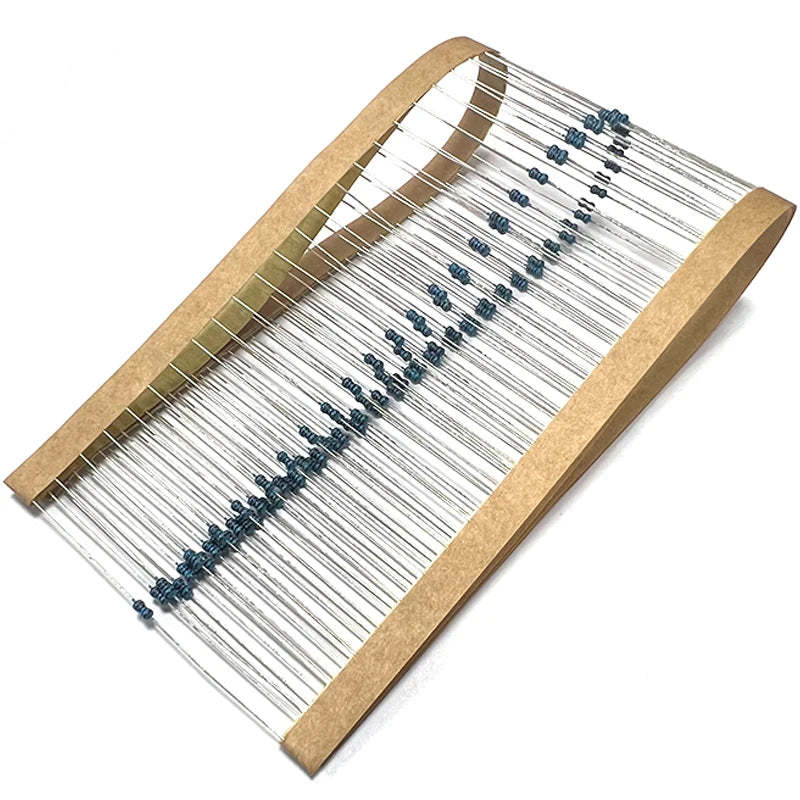 100pcs 1/8W 1/6W Metal Film Resistor 3R3 3R6 3R9 33R 330R 3K