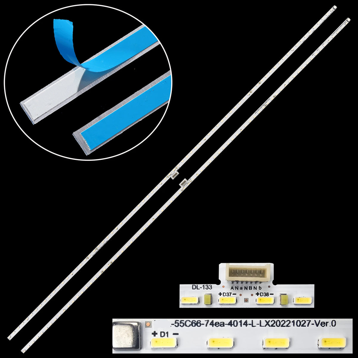 LED Backlight Strip for 55S517LAAA 55S517LABA 55S517TAAA 55P6000-LPN001A 4C-LB5574-PF01L 4C-LB5574-PF02L