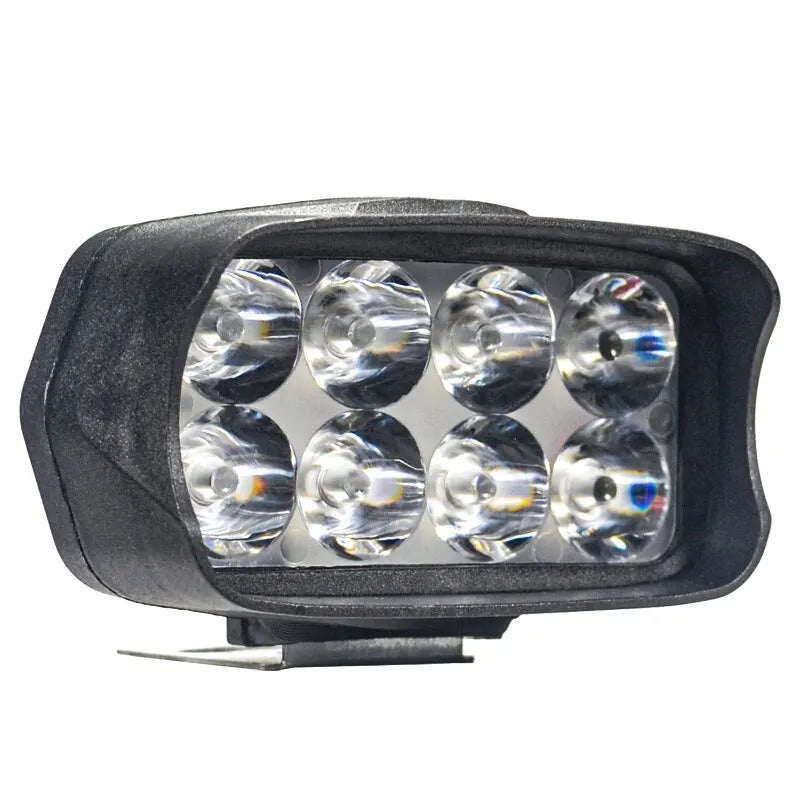 Motorcycle Headlight 8/12/16 LED Driving Lights Waterproof Auxiliary Headlight Scooter External Spotlight Fog Light Accessories