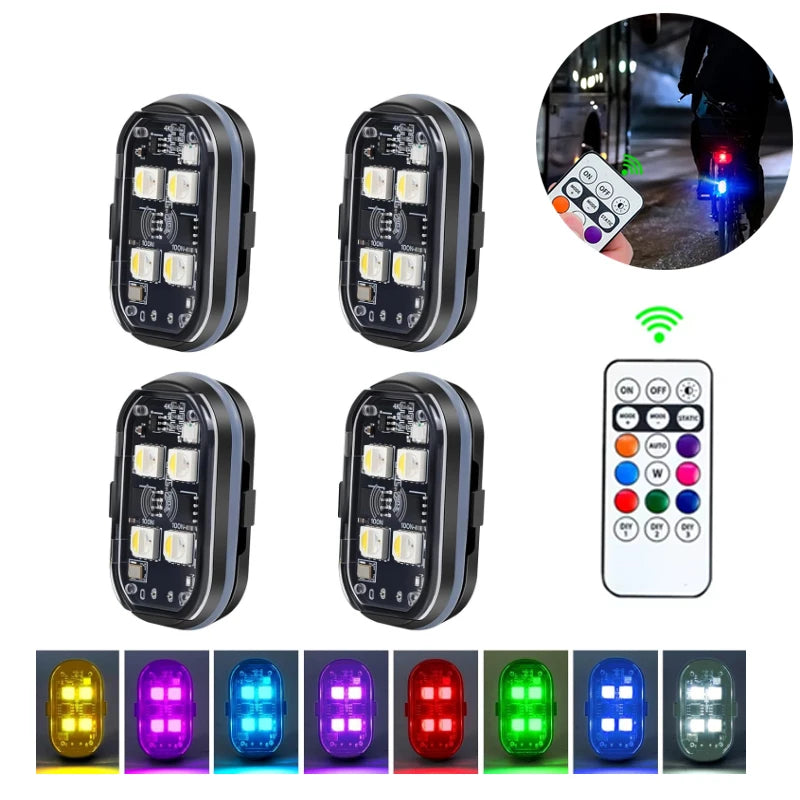 Rechargeable Wireless Light Aircraft Airplane Helicopter War