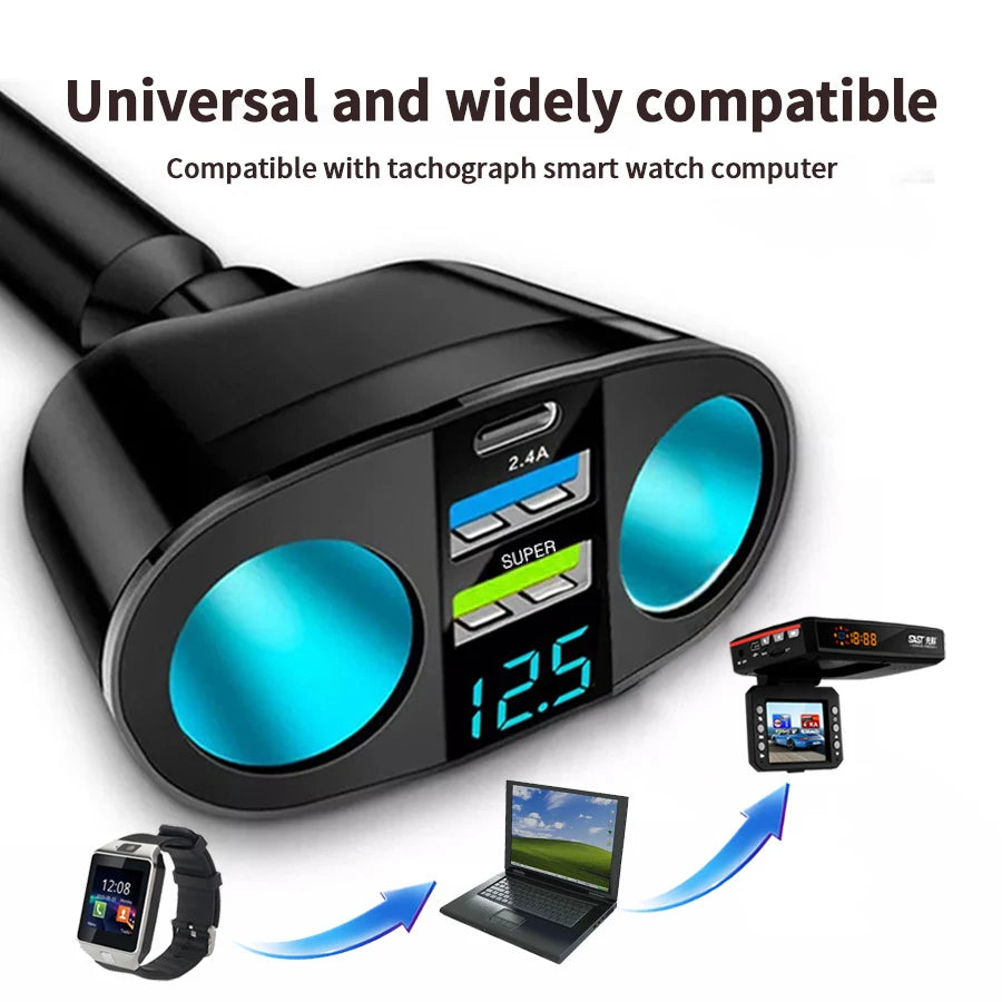 Multiple Devices Can Be Charged at the Same Time with Digita