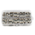 100pcs 5x20mm Glass Fuse Assortment Kit 0.25A to 20A Fast-Ac