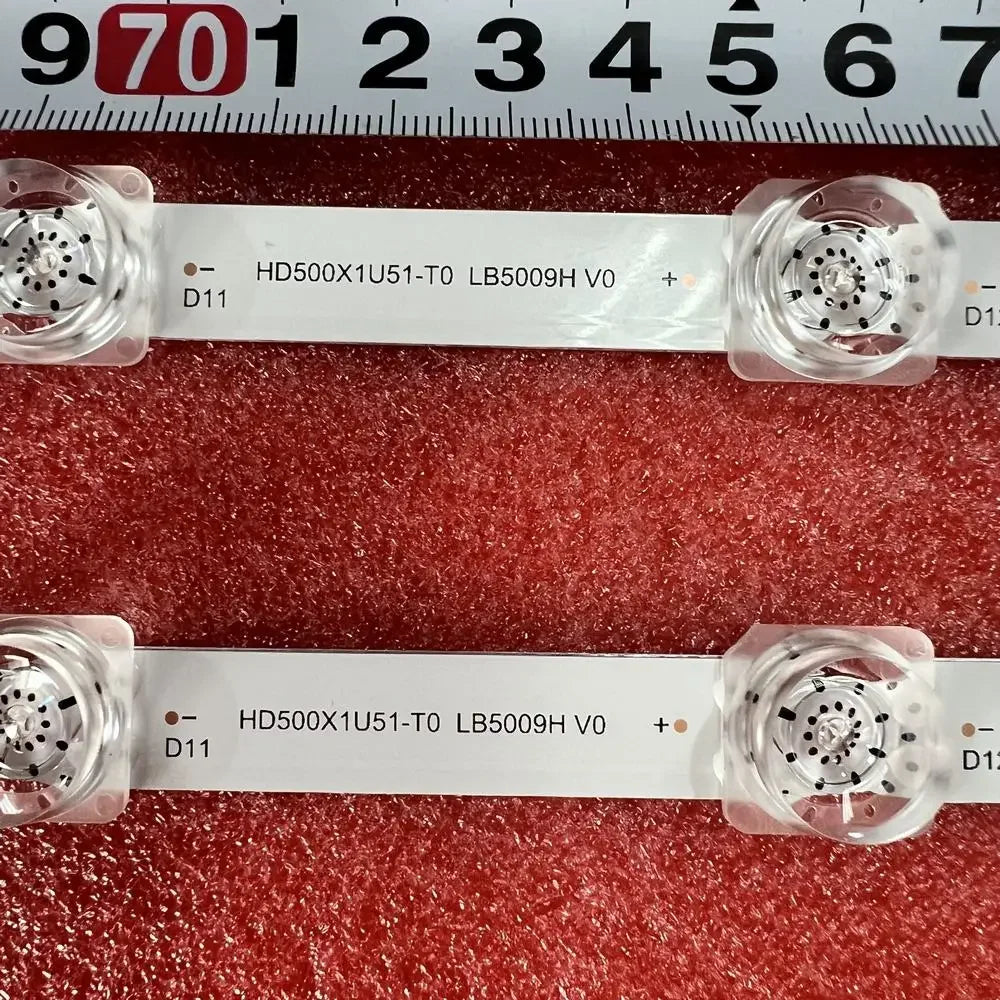 LED Backlight Strip for Hisense 50: TV 50A6G HE50A7K Onn 100021258 HD500X1U51T0 - Replacement TV Backlight