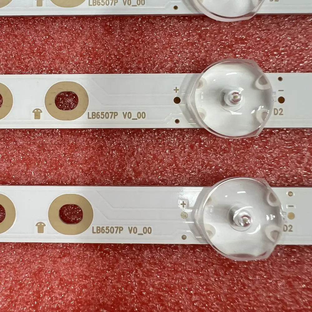 LED Backlight Strip for 16pcs/set 9LED 733mm LED Backlight Strip For 65PUS8204/12 LB6507P V0 00 LVG650EQYA4P